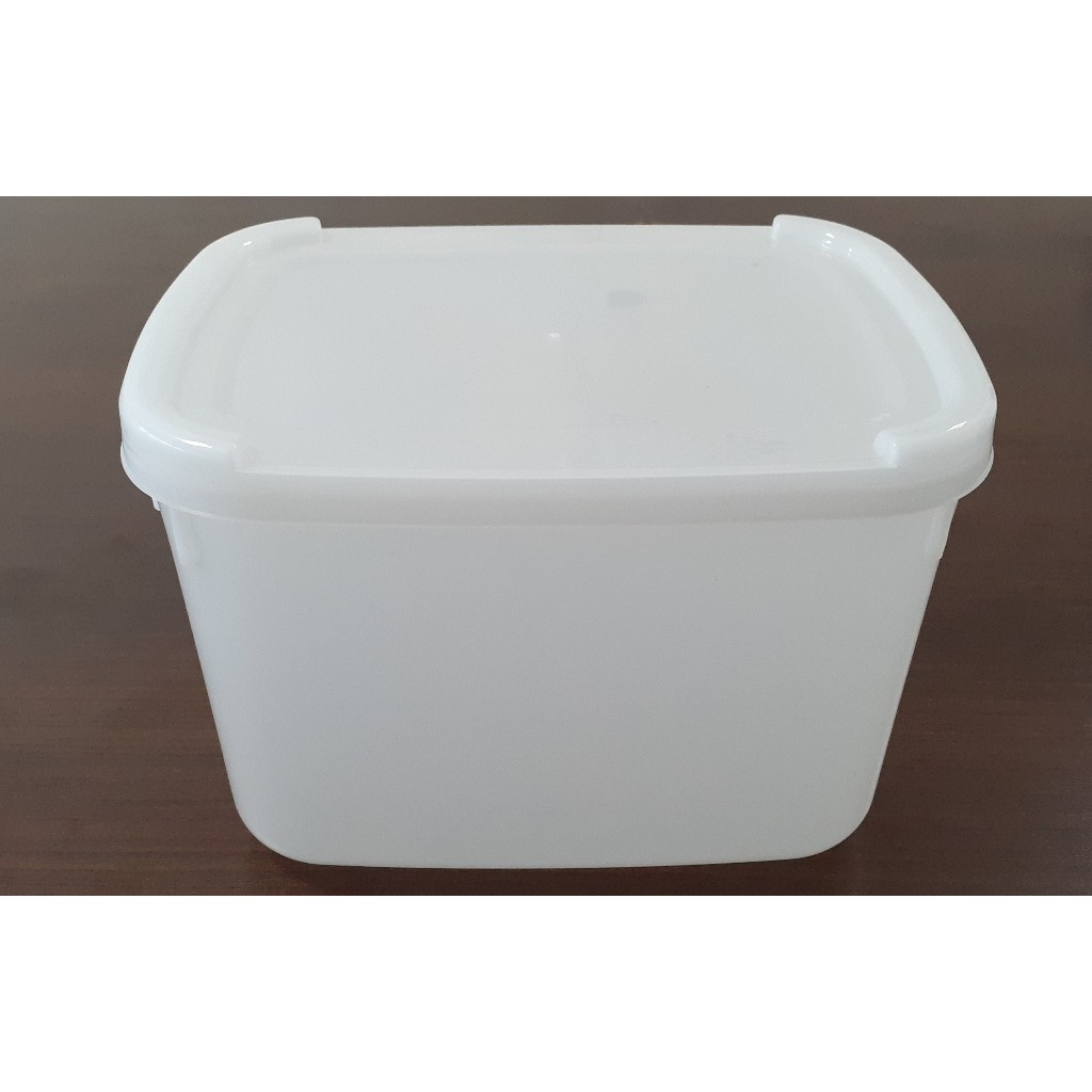 Pote P/ Sorvete C/ Tampa Cor Natural 2 Litros | 10 Und em Oferta na Shopee