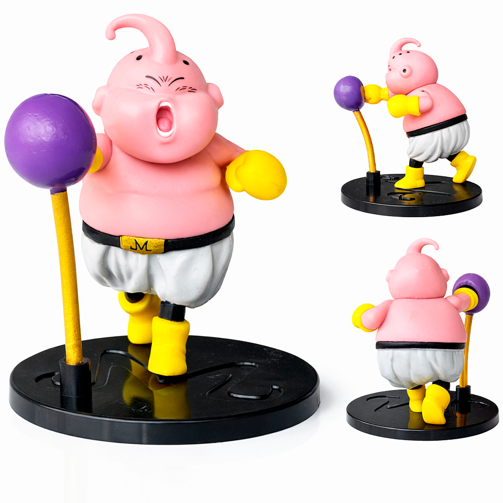 Boneco Majin Boo Dragon Ball Z Fitness Body Building Coleção Action Figure
