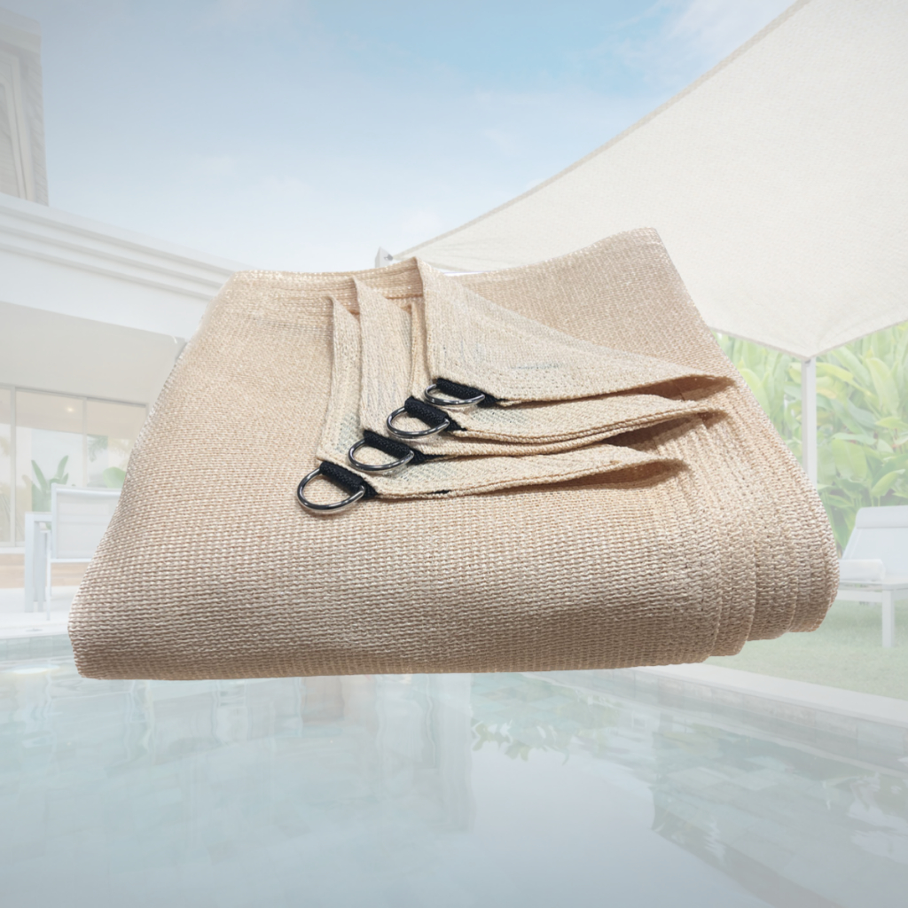 Lona 3x3 Tela Pergolado Toldo Sombrite 90% Shade jardim Piscina Sombreiro Tenda