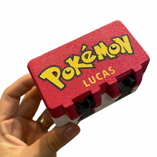 Caixa Organizadora para Cartas de Pokémon - Opção com Nome Personalizado - 150 Cartas