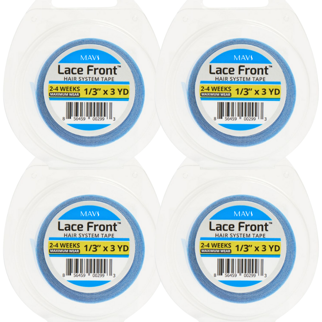 Fita Tape Lace Front Azul 3 Metros X 0,8 Cm Adesiva MegaHair