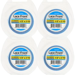 Fita Tape Lace Front Azul 3 Metros X 0,8 Cm Adesiva MegaHair