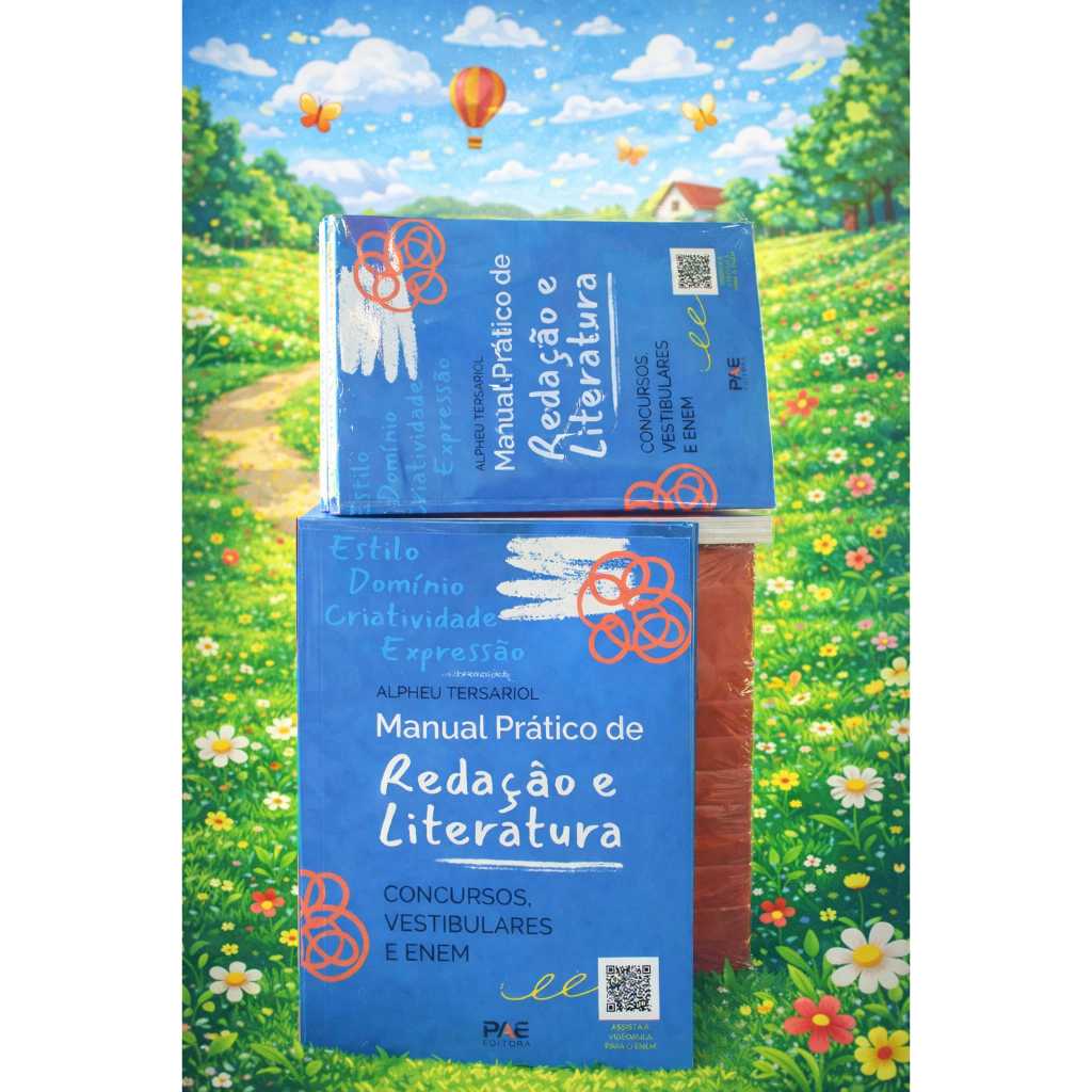 Manual Prático de Redação e Literatura envio imediato