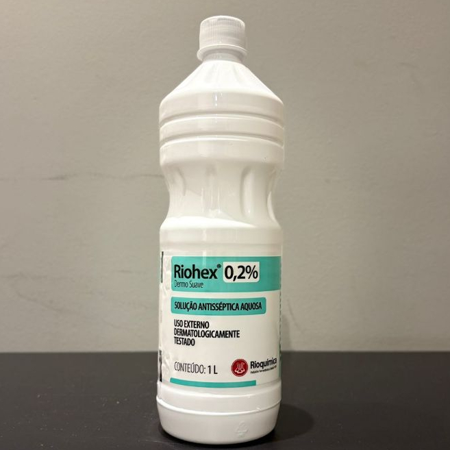 Clorexidina 0,2% Riohex Solução Aquosa 1 Litro - Rioquímica