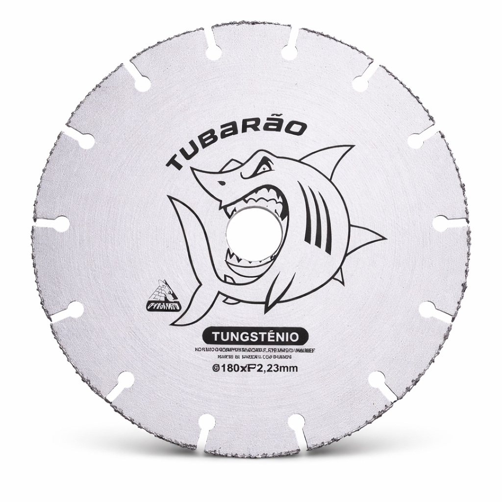 Disco Diamantado Tungstênio Para Madeira Tubarão