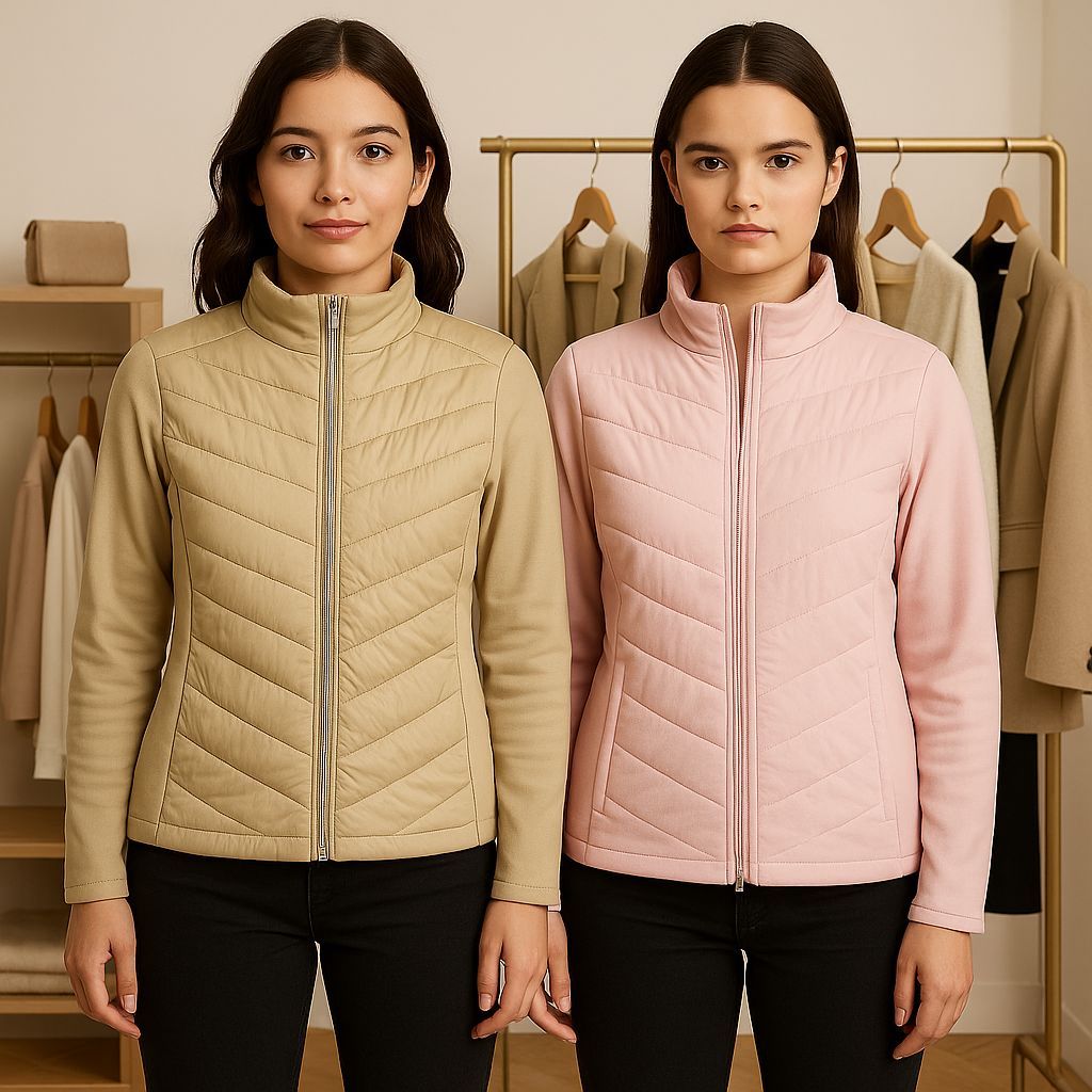 Jaqueta Bobojaco Feminina Peluciado Puffer Original Colorida Inverno