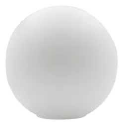 Globo De Vidro 10cm Fosco branco Leitoso e Esfera Para Pendente luminária ou lustres de teto