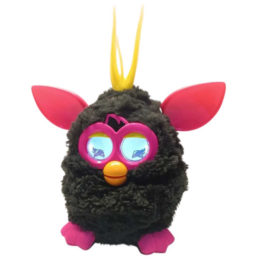 Furby Interativo Tipo Boom 2012 Original Funcionando Português Preto (Usado)