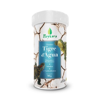 Raçao Tartaruga Poytara Tigre D'água Aquática Água Doce 90g em Oferta na Shopee