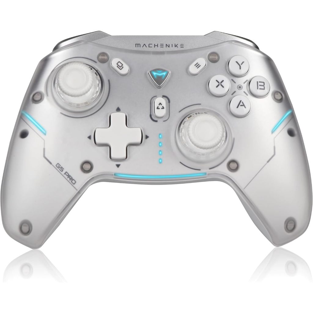 Controle Sem Fio Machenike G5 Pro RGB Tri Mode Micro Switch Para Android, PC, Switch Com Hall Effect