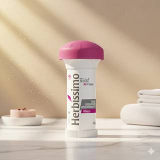 Desodorante Twist Antitranspirante Herbissimo Hibisco 45G em Oferta na Shopee