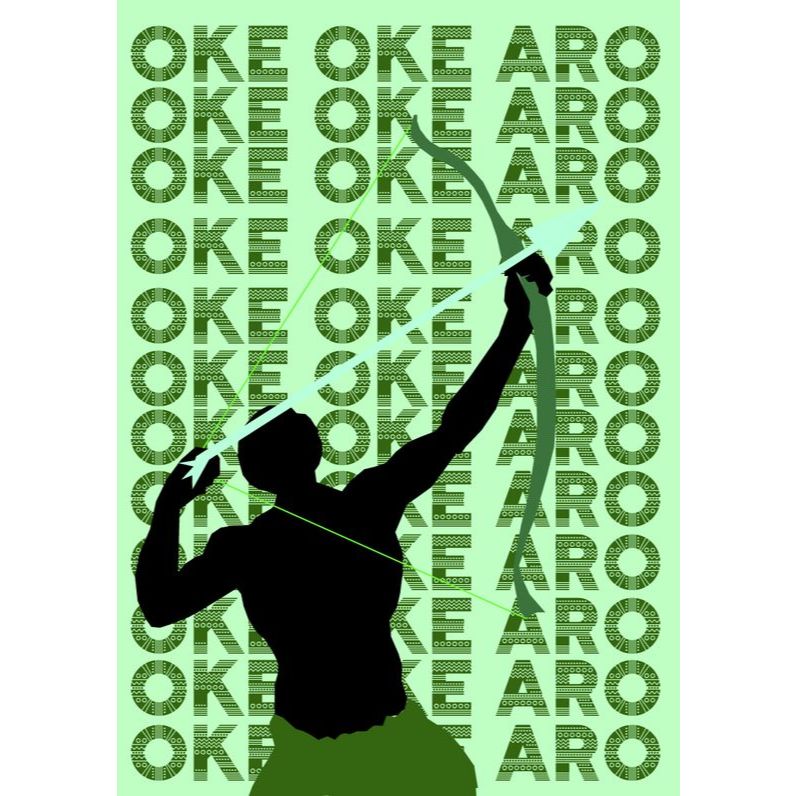 saquinhos de fios e guias orixas  OXOSSI umbanda e candomblé ode