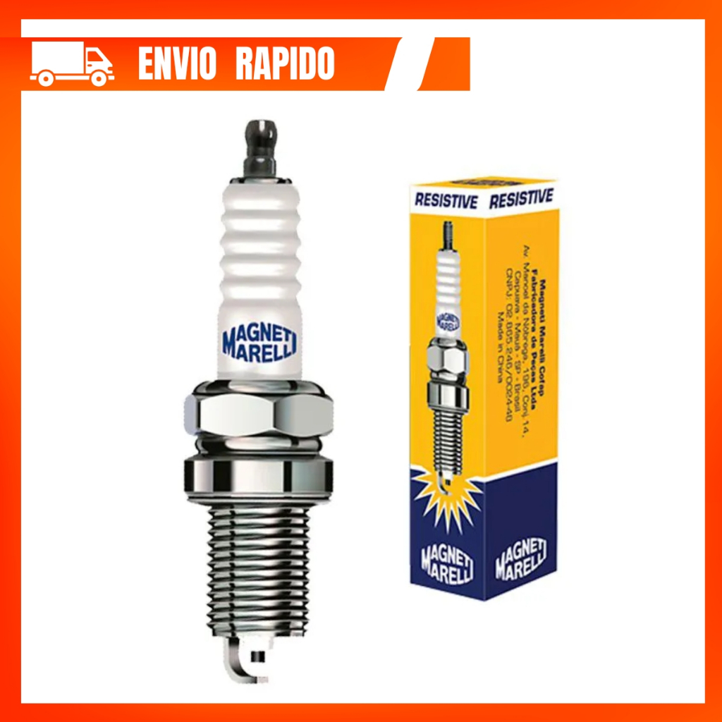 Vela Ignição Moto Honda Cg Titan 150/160 Fan 125 Bros 150 Xre 190 Biz 125 Magneti Marelli em Oferta na Shopee
