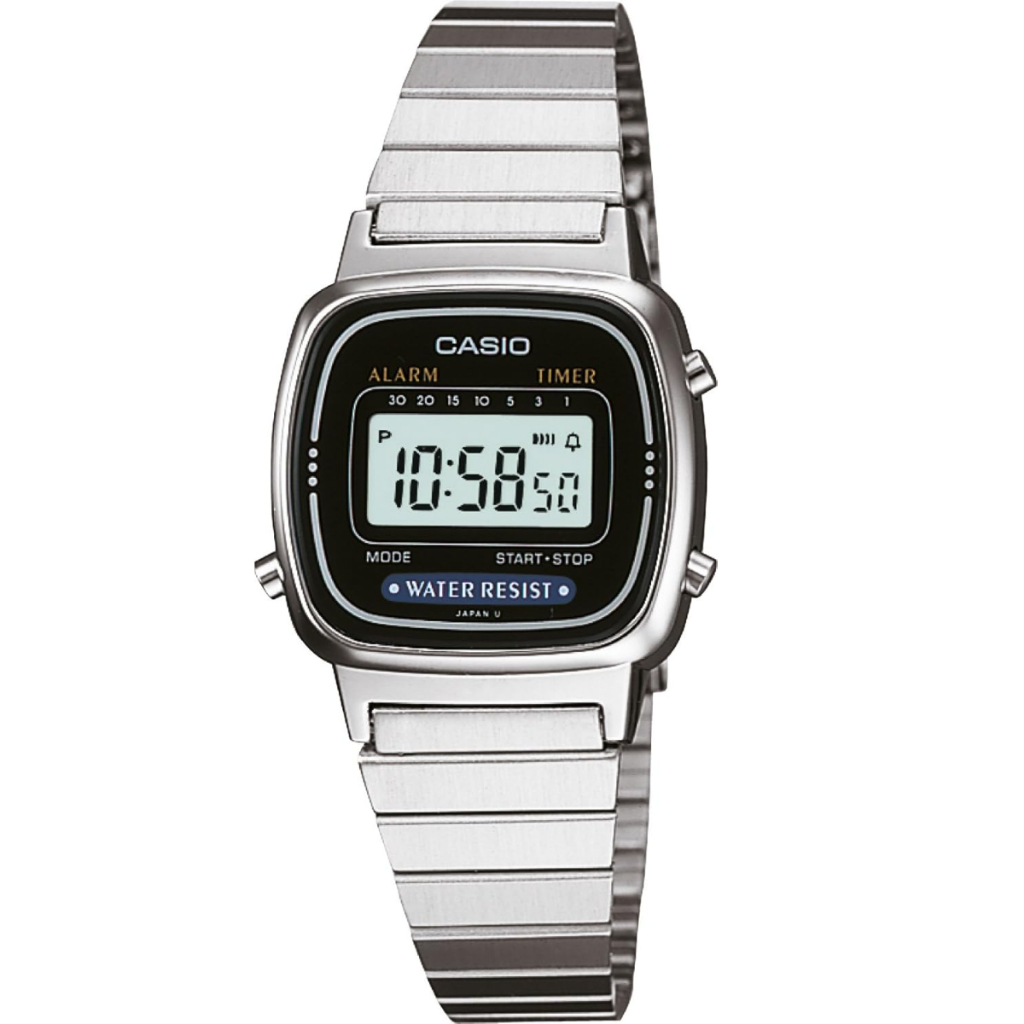RELÓGIO CASIO UNISSEX MINI VINTAGE LA670WA-1DF