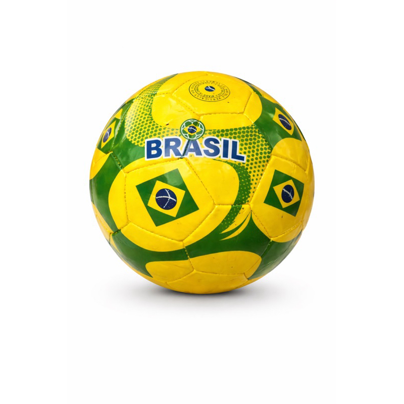 Bola do Brasil verde amarelo bandeira tamanho 5