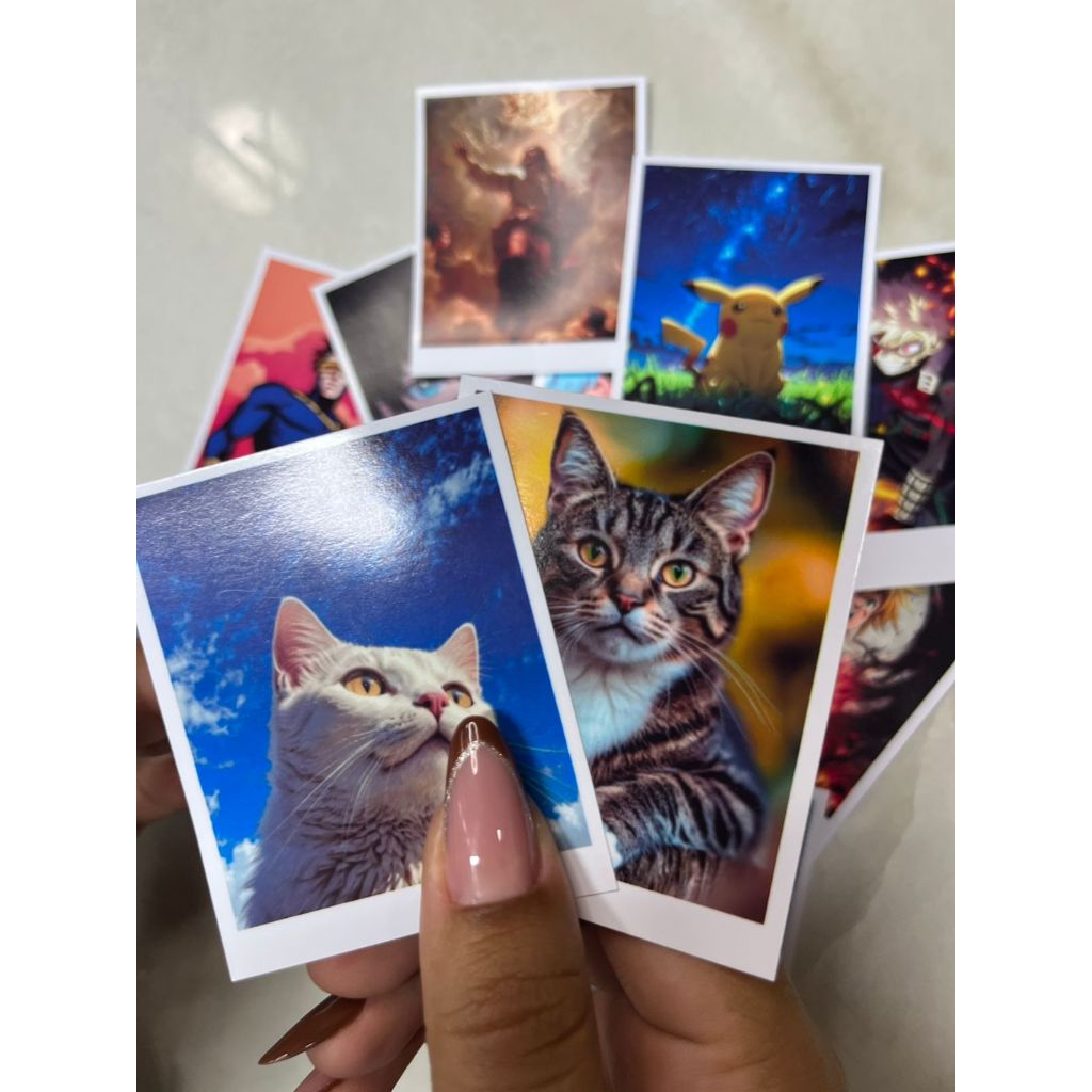 Mini Foto Por Unidade Adesiva - Cabe na capinha de Celular - Alta qualidade - Sem legendas