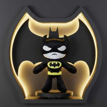 Brinquedo Pelúcia Batman  (32cm-altura)