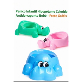 Penico Infantil Formato Hipopótamo – Troninho Confortável e Seguro para Bebês | Super Oferta Black Friday em Oferta na Shopee