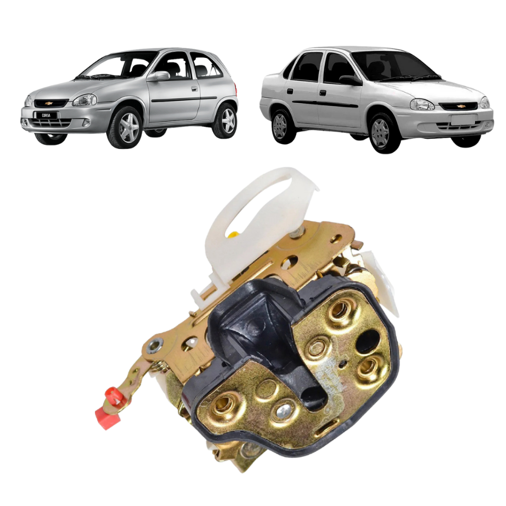 Fechadura Trava Fecho Mecânica Dianteira Esquerda Corsa Classic 94 2016 em Oferta na Shopee