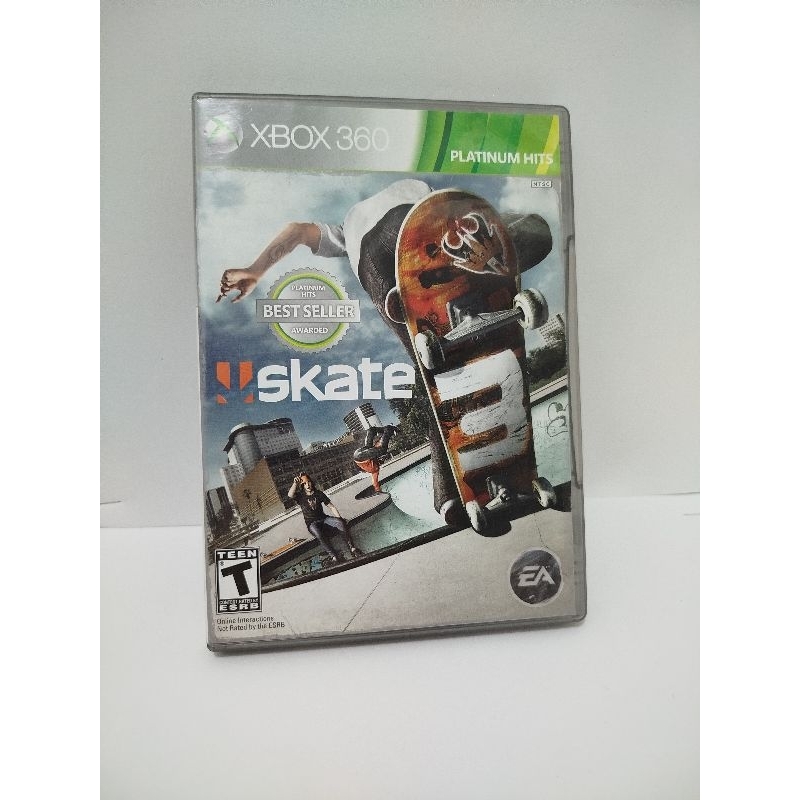 skate 3 Xbox 360 mídia física Original (usado)