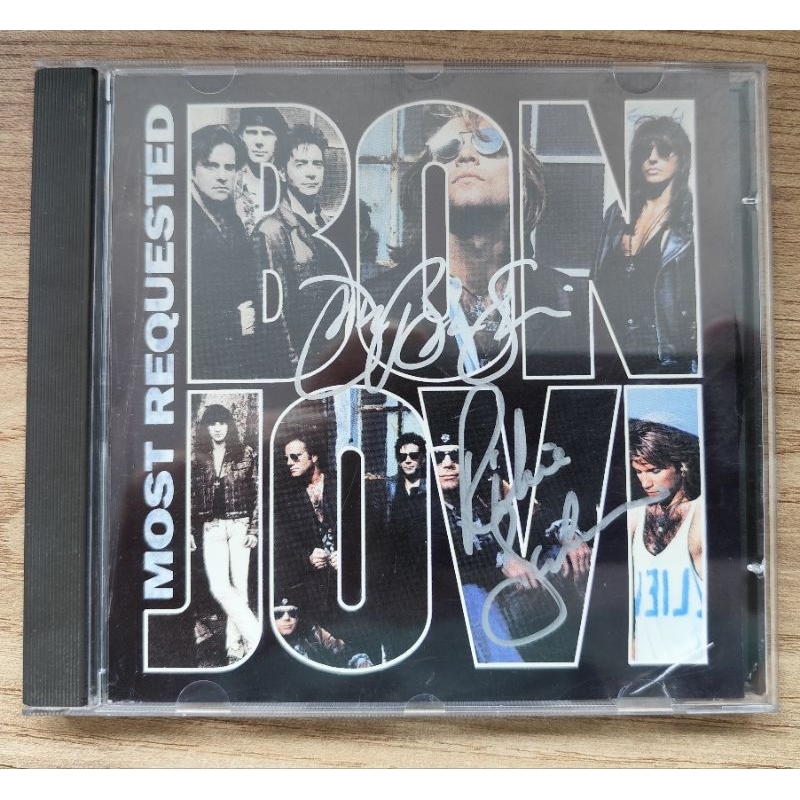 Cd Bon Jovi - Most Requested - Autografado - Importado