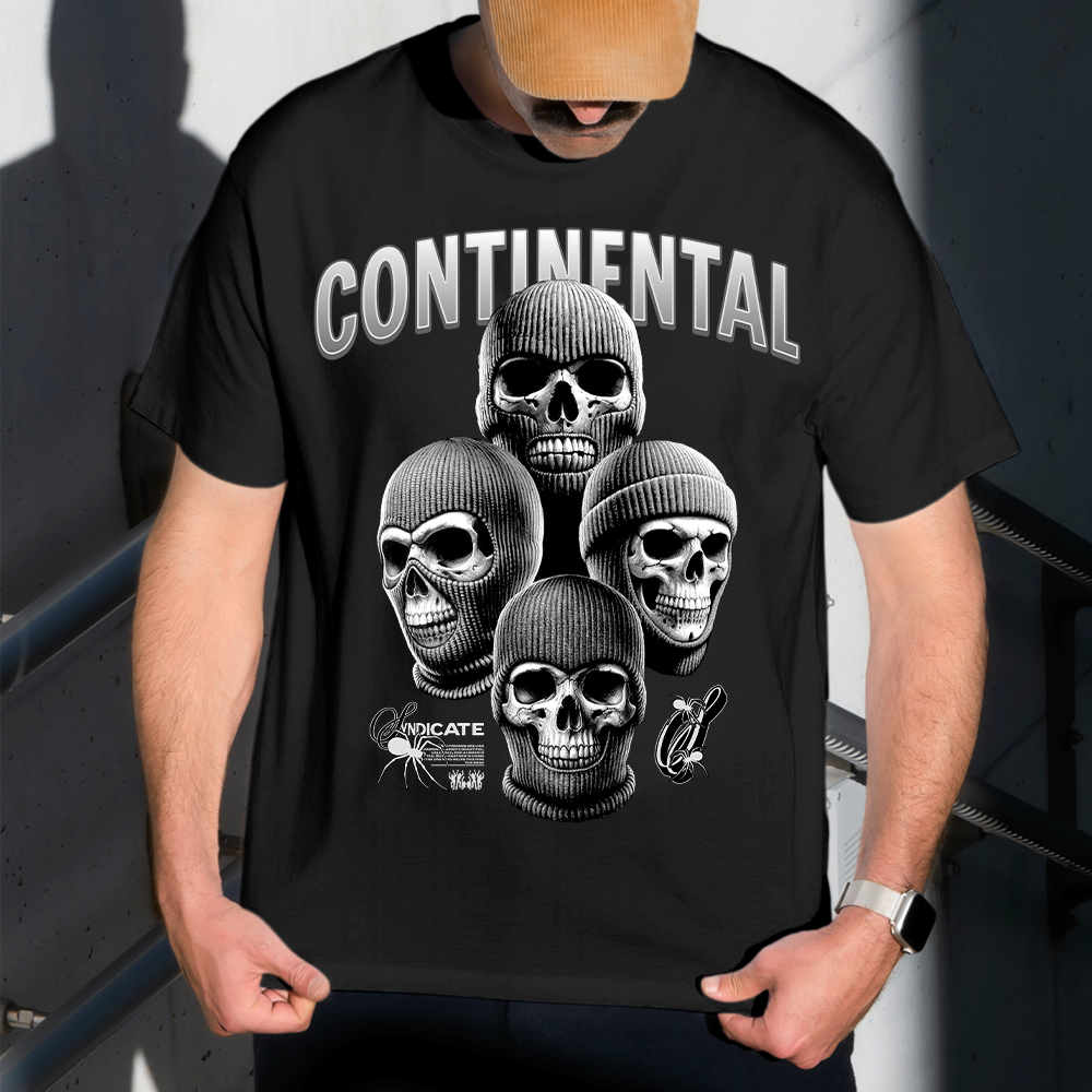 Camiseta Masculina Estampa Continental 100% Algodão T-shirt Camisa Blusa Do Tamanho P ao GG