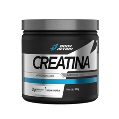 Creatina Monohidratada 300g 100% Pura Bodyaction