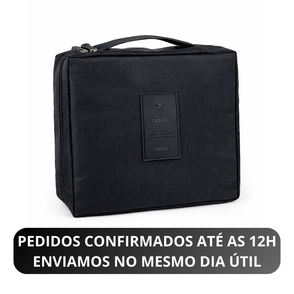 Necessaire de Viagem Unissex Impermeável - Bolsa de viagem - Necessaire de maquiagem