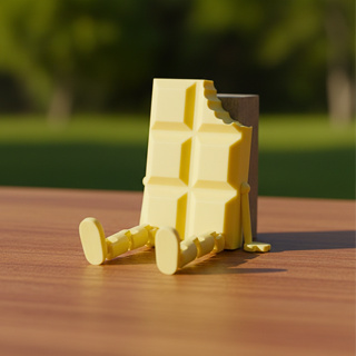 Chocolate Articulado Decorativo Impresso 3D em Oferta na Shopee