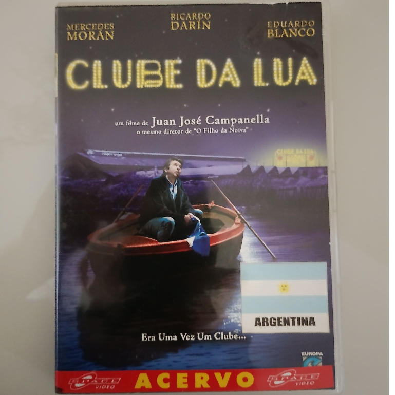 DVD Clube da lua - ricardo darin