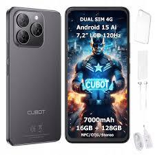 CUBOT NOTE 60 NFC 6GB RAM 128GB ROM BATERIA DE 7.000 AMPERES
