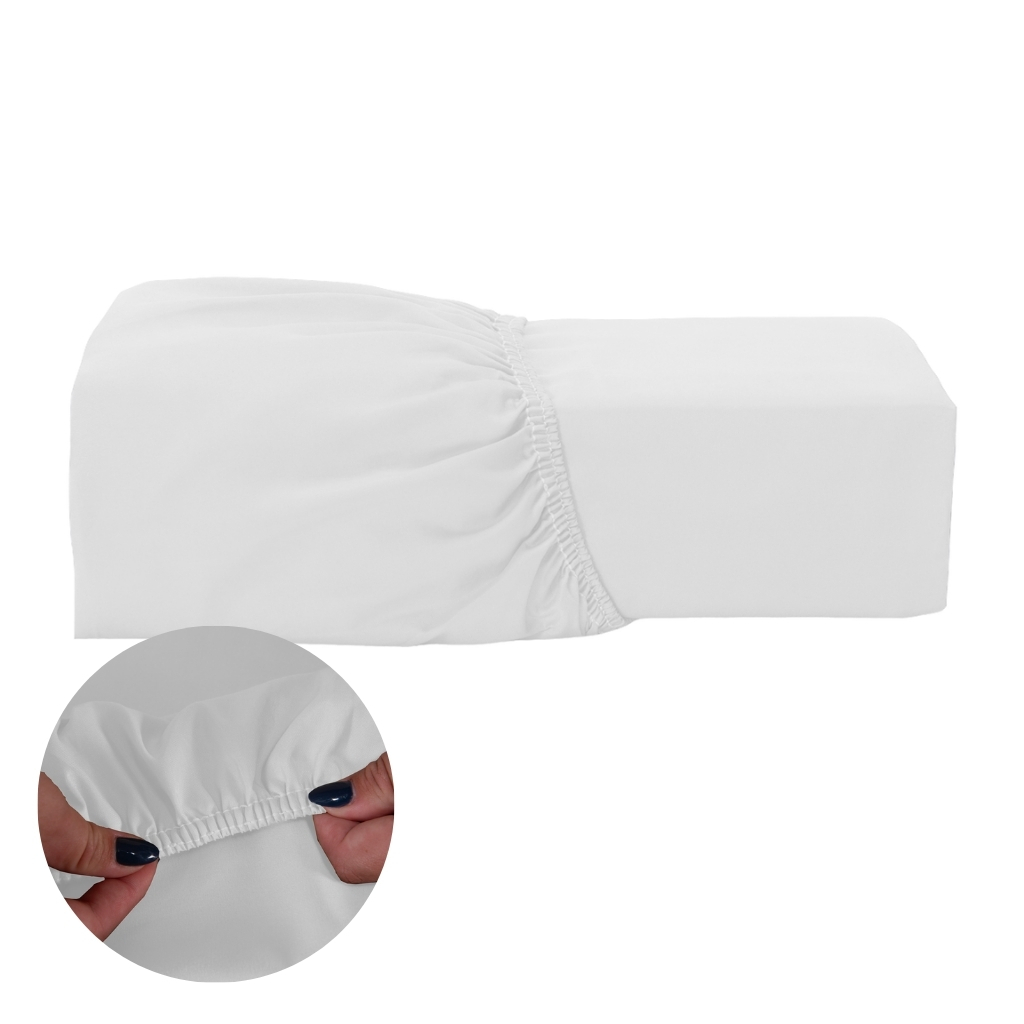 Lençol de Elástico Avulso Micropercal 400 Fios Toque Macio Solteiro Casal Queen e King