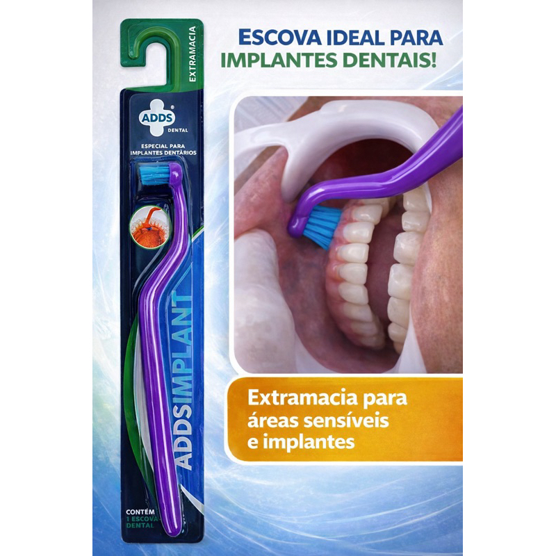 Escova Para Implante Protocolo em Oferta na Shopee