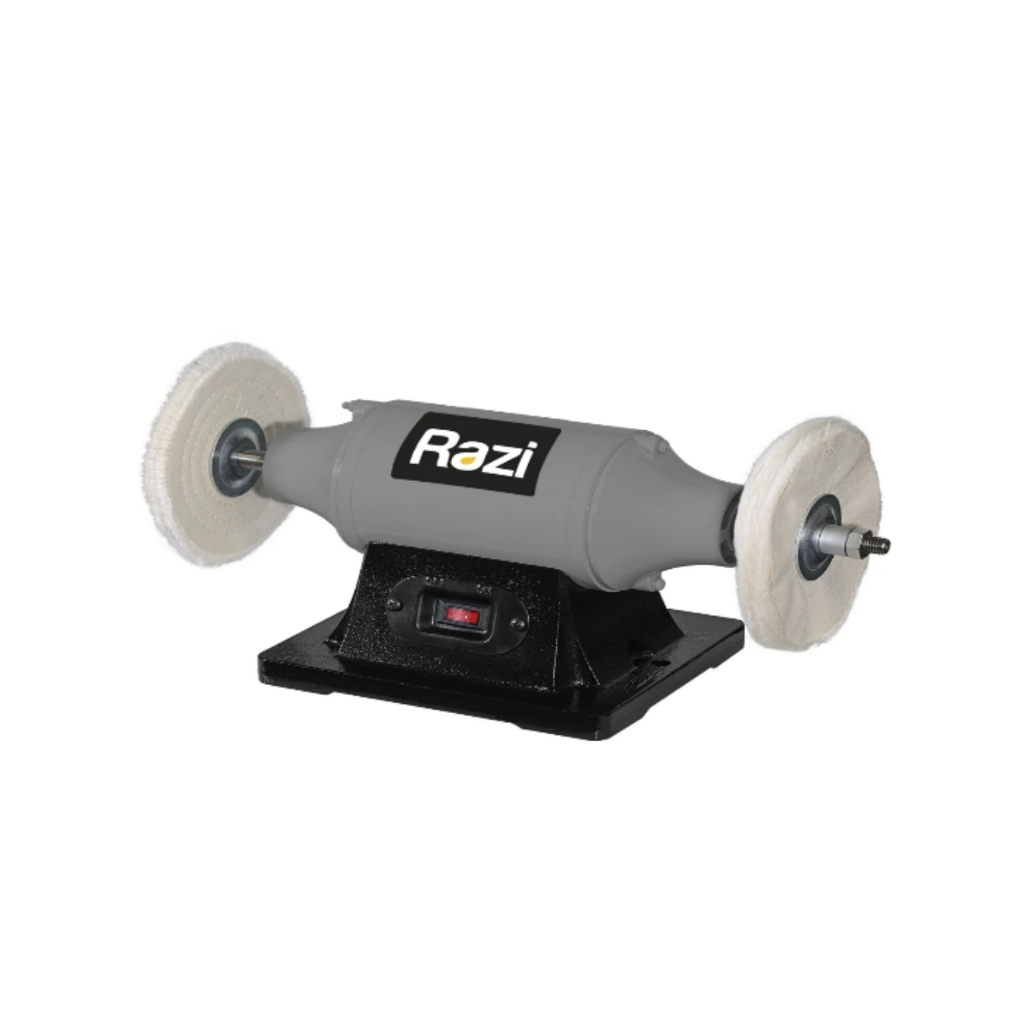 Politriz De Bancada 6pol. 370w Rz Pb6m2 Razi Prateado 220v Prateado