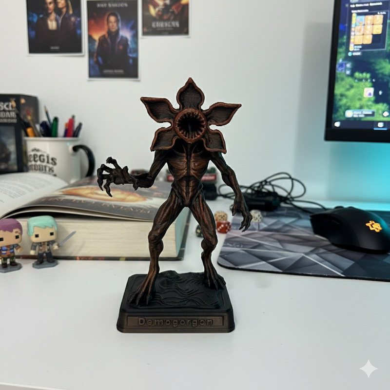 Demogorgon 20cm  Stranger Things - Action Figure - Para Colecionar em Oferta na Shopee