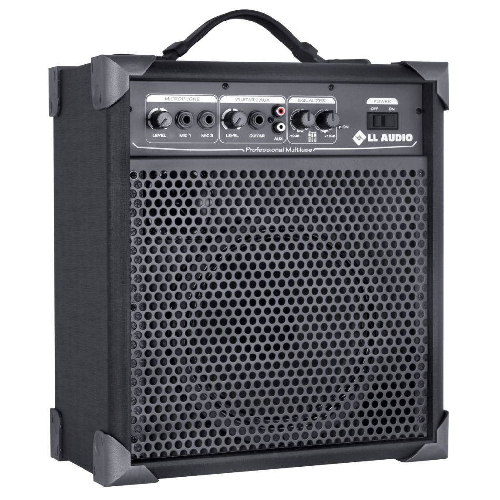 Caixa amplificada LL Audio LX60 30W cubo guitarra/violão/microfone