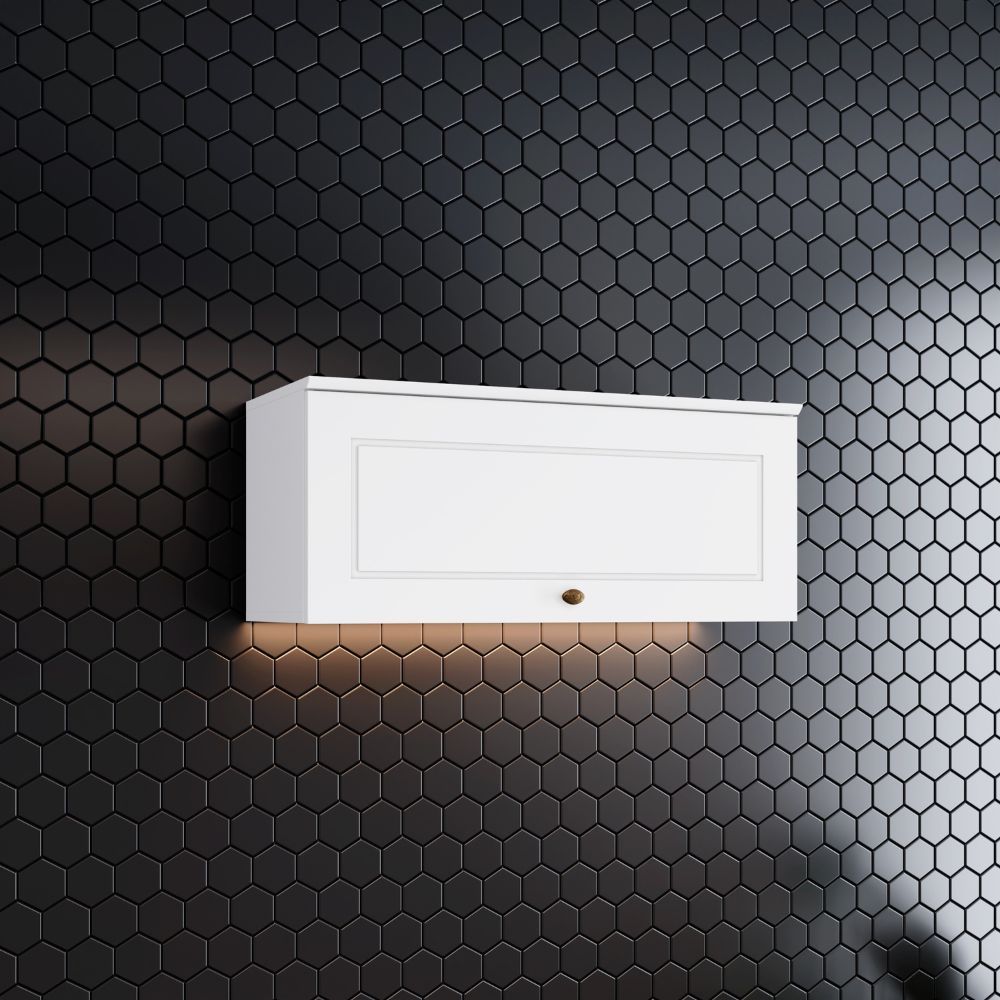 Armário Aéreo Basculante 1 Porta Americana Henn 80 cm em Oferta na Shopee