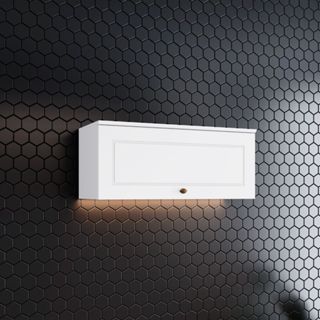 Armário Aéreo Basculante 1 Porta Americana Henn 80 cm em Oferta na Shopee