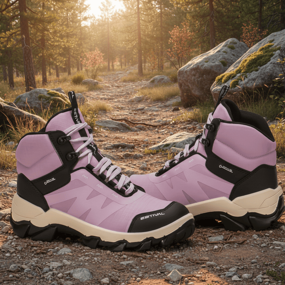 Bota de Segurança Hybrid Future Lilac Bico PVC - Estival