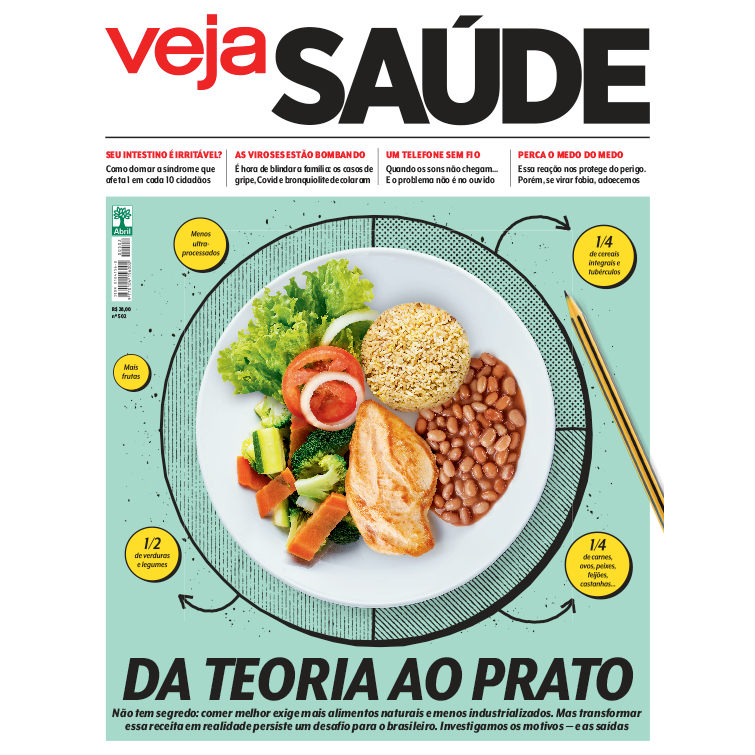 Revista Veja Saúde n° 502 - Abril 2024 - Editora Abril - Da Teoria ao Prato