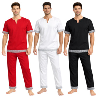Conjunto Masculino Umbanda e Candomblé Gripper Luxo Prata do P ao EGG em Oferta na Shopee
