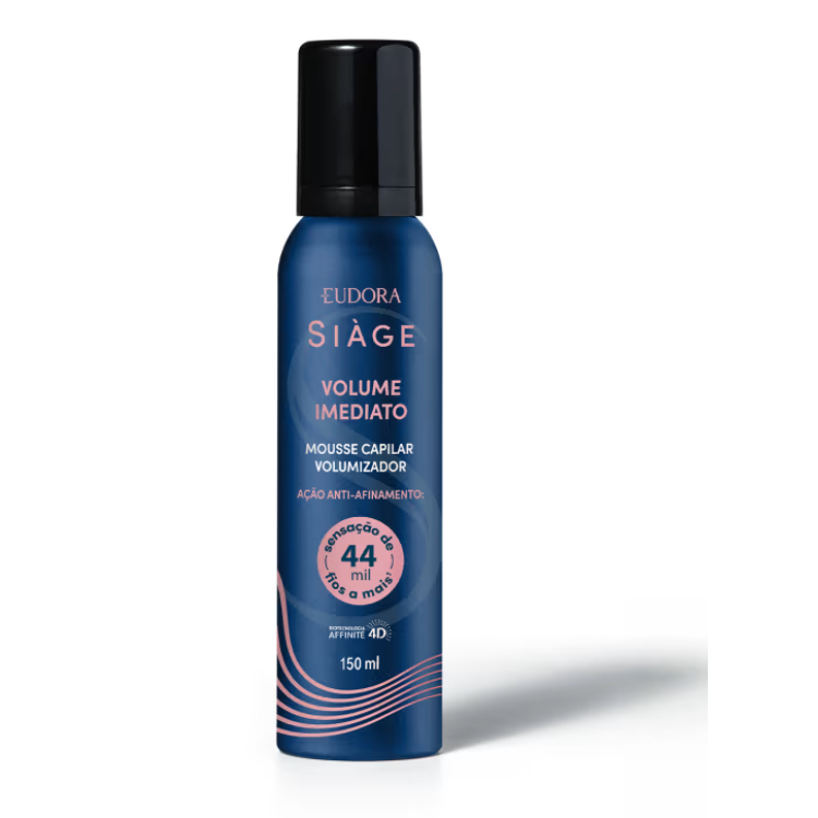 Mousse Volumizador Siàge Volume Imediato Eudora 150ml