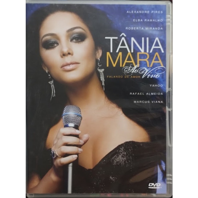 DVD TÃNIA MARA - FALANDO DE AMOR - AO VIVO