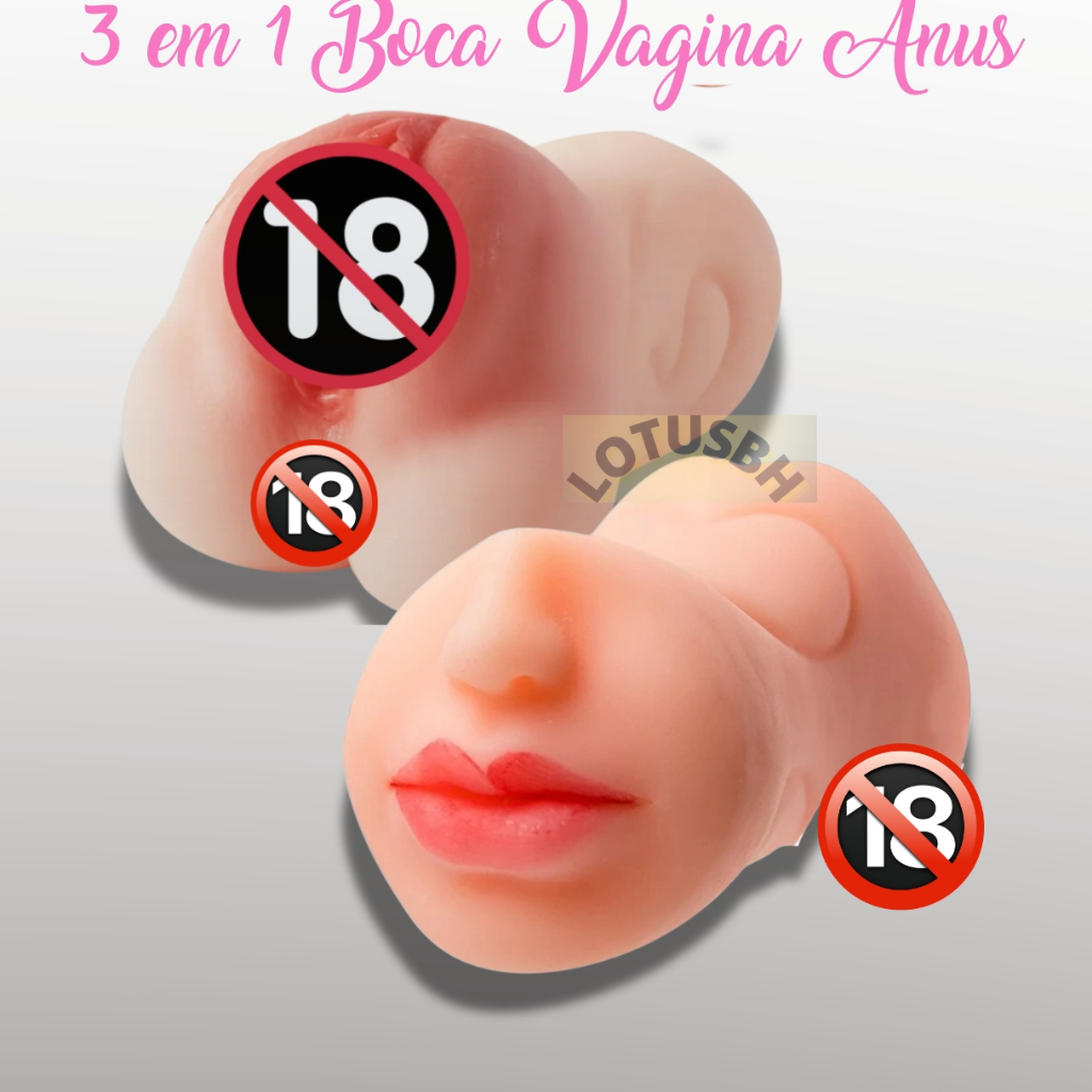 Masturbador Masculino Realístico 3 em 1 Anus Boca Vagina Buceta Masturbadora Ultra Mácio em Oferta na Shopee