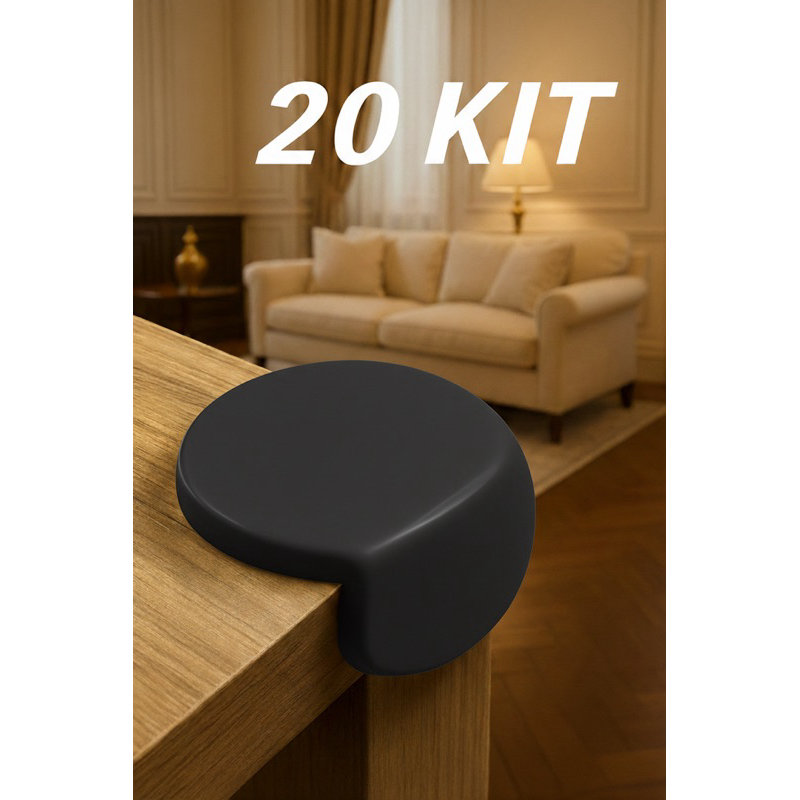 1/4/12/20 Peças Quadrado/Rotundidade Protetor De Quina Mesa Segurança Para Crianças E Bebes Proteção PromoçãoP2