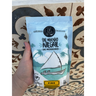 Sal Marinho Integral de Mossoró 500g em Oferta na Shopee