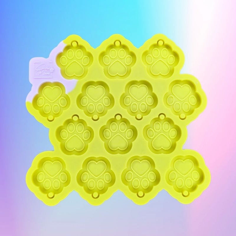 Molde de Silicone Patinha Modelo I ou Modelo II- 14 Cavidades artesanato resina epóxi