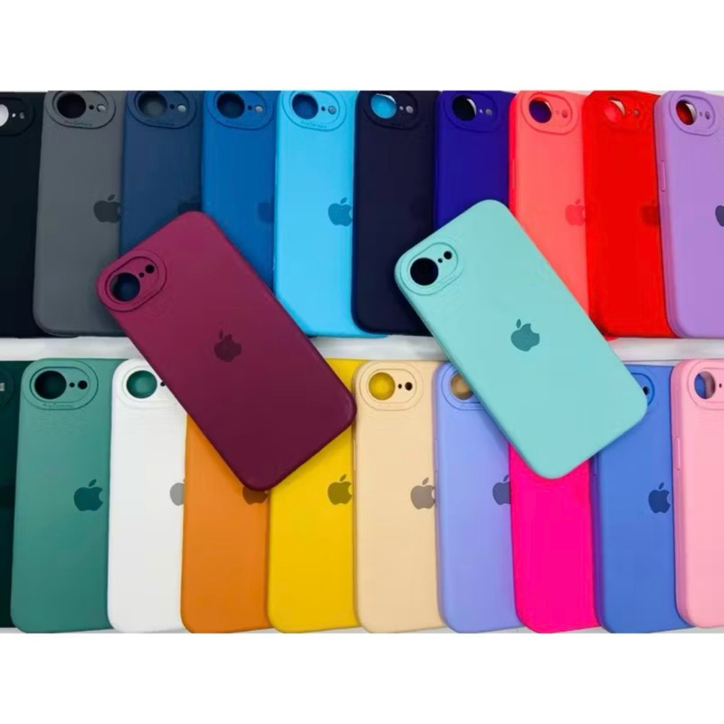 CAPA CAPINHA CASE PARA IPHONE 16E  NORMAL  A SILICONE INTERIOR AVELUDADA COM CÂMERA FECHADA......