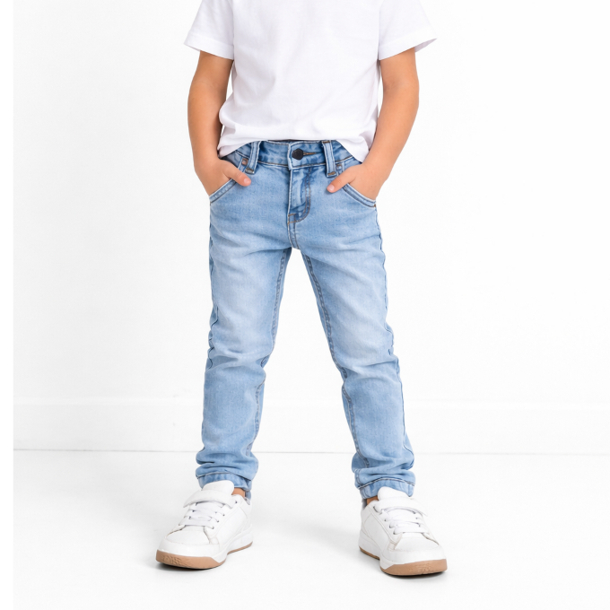 Calça Jeans Clara Infantil Meninos - Ecles Jeans em Oferta na Shopee