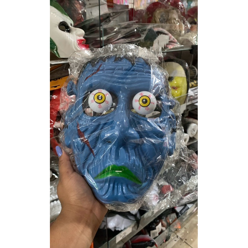 KIT 5 MÁSCARAS MODELOS SORTIDOS HALLOWEEN | FESTA FANTASIA | PEGADINHA | TROLAGEM | PERSONAGEM | BRINCADEIRA | HERÓIS